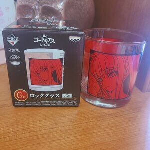 *3 for $30* Code Geass Character Glasses - CC & Kallen